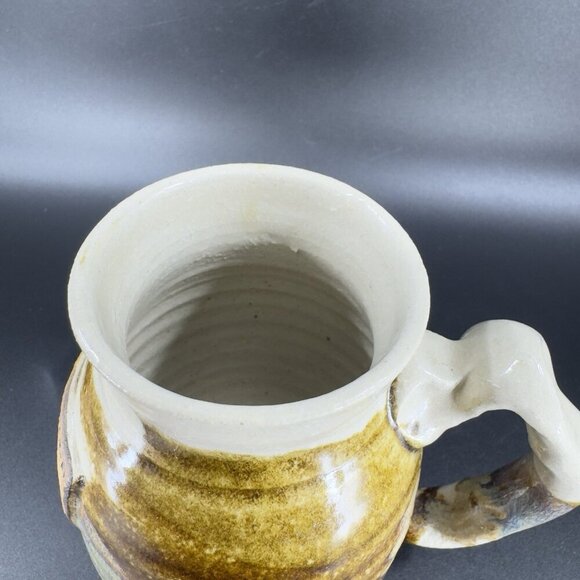 CONGDON WARD WALDEN Hand Made Pottery Stoneware Coffee Mug Cup Artist Signed - Picture 12 of 14